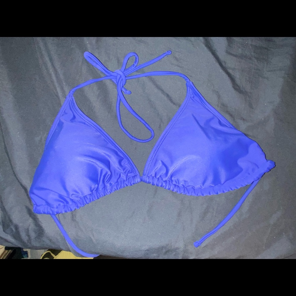Dark blue string bikini never worn